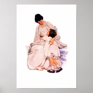 Poster "Maternité" par l'affiche de Jessie Willcox Smith