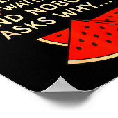 Poster Math And 67 Watermelons Funny 6 7 Meme Calculation (Coin)