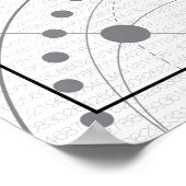 Poster Math Art - Infinité (Coin)