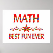 Poster Math Best Fun (Devant)