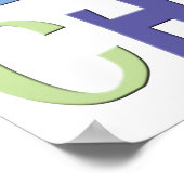 Poster Math Chic (Coin)