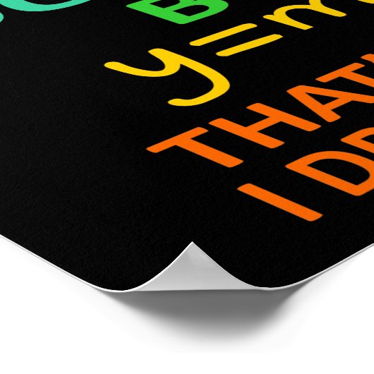 Poster Math Enseignant équation Mathématiques Mathématiqu (Coin)