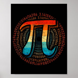 Poster Math Est Simple Comme Pi Prof De Mathématiques Bon