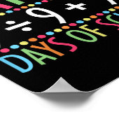 Poster Math Formula 100 Jours D'École Drôle Enseignant Ma (Coin)