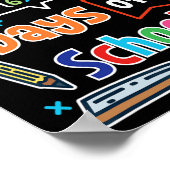 Poster Math Formula 100 Jours D'École Joyeux 100E Jour De (Coin)