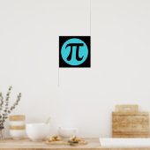 Poster Math geek Pi (Cuisine)