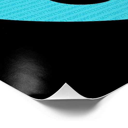 Poster Math geek Pi (Coin)