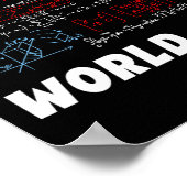 Poster Math Geeks Pi Day Math sur le monde entier (Coin)