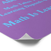 Poster Math Mindsets-Appris par Doing (Coin)