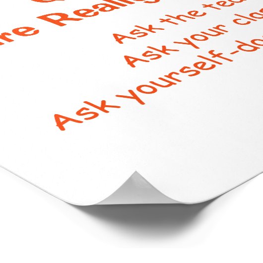 Poster Math Mindsets Poster-Questions (Coin)