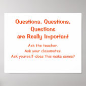 Poster Math Mindsets Poster-Questions (Devant)