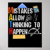 Poster Math. Mistakes Allow (Devant)