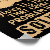 Poster Math nous donne de l'espoir Problème Solution Insp (Coin)