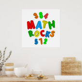 POSTER MATH ROCKS (Cuisine)