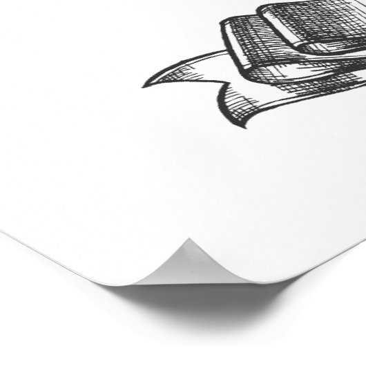 Poster Mathemachicken Funny Math Poulet de poulet Plaisan (Coin)