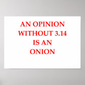 Poster mathématicien (Devant)