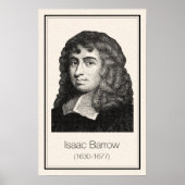 Poster Mathématiciens - Barrow (Devant)