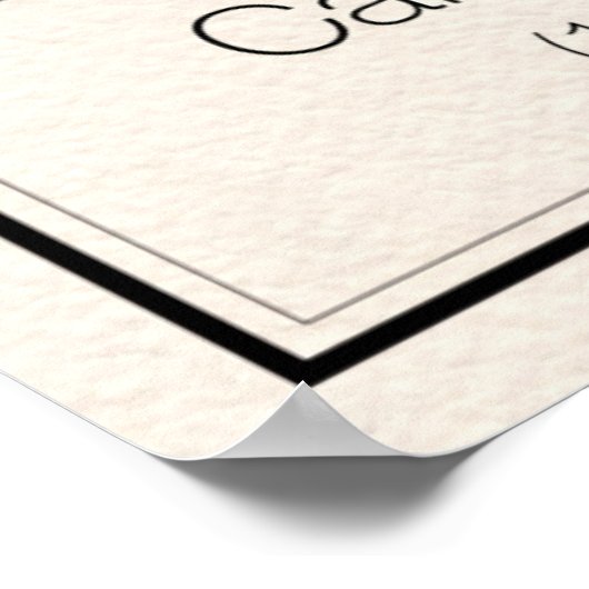 Poster Mathématiciens - Gauss (Coin)