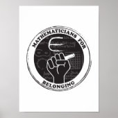 Poster Mathématiciens pour l'affiche d'appartenance (Devant)