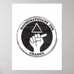 Poster Mathématiciens pour l'affiche de changement