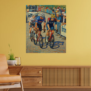 Poster Mathieu van der Poel Tour de France 2022 7e Étape