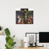 Poster Mathis Grunewald Gothart - Crucifixion du Christ (Bureau à domicile)