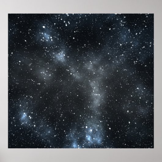 Poster Matière noire galactique : Mystère de l'espace. (Devant)