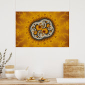 Poster Matilda19 - Art fractal (Cuisine)