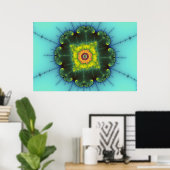 Poster Matilda 1 - Art fractal (Bureau à domicile)