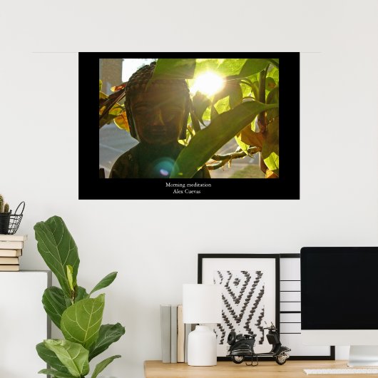 Poster Matin (Bureau à domicile)