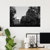 Poster Matin à la Rotonde (Bureau à domicile)