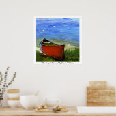 Poster Matin à l'affiche du lac par Maria Williams (Cuisine)