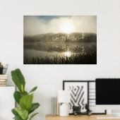 Poster Matin agité (Bureau à domicile)