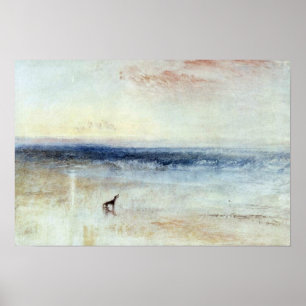 Poster Matin après le naufrage par Joseph William Turner