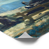 Poster Matin bleu (Coin)