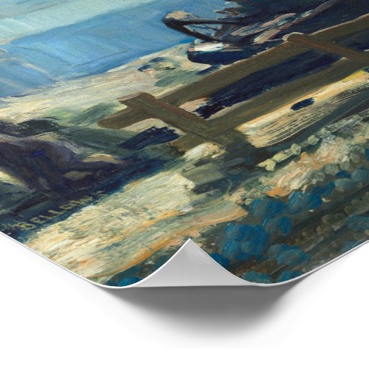 Poster Matin bleu (Coin)