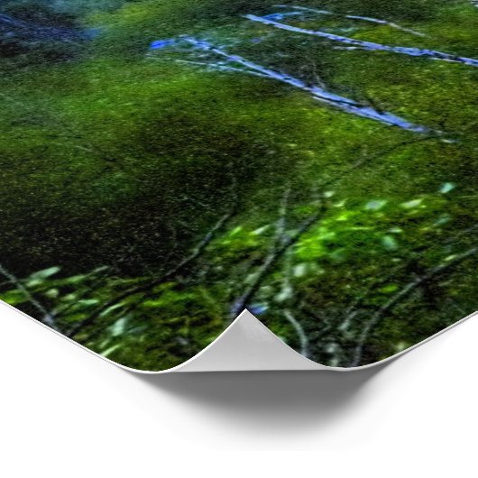 Poster Matin brumeux (Coin)