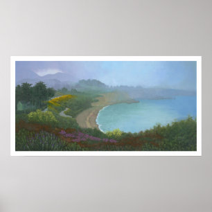 Poster Matin brumeux sur les bluffs