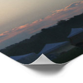 Poster Matin, Ceci est l'affiche ou l'impression du jour (Coin)