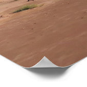 Poster Matin dans le champ de dune (Coin)