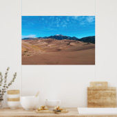 Poster Matin dans le champ de dune (Cuisine)