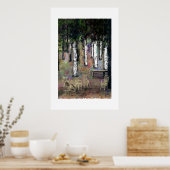 Poster Matin dans le parc de Paris (Cuisine)