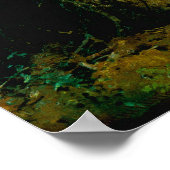 Poster Matin dans une pinède Ours avec des oursons Chichk (Coin)