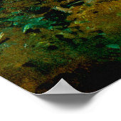 Poster Matin dans une pinède Ours avec des oursons Chichk (Coin)