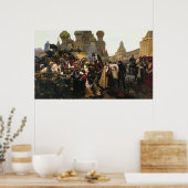 Poster Matin de l'exécution de Streltsy par Vasily Suriko (Cuisine)