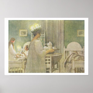 Poster Matin de Noël, pub. dans "Lasst Licht Hinin" ("le