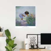 Poster Matin de Pâques (Bureau à domicile)