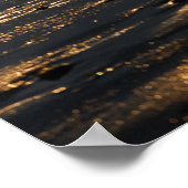 Poster Matin de plage (Coin)