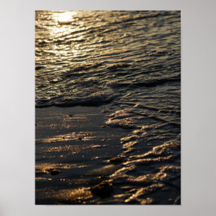 Poster Matin de plage