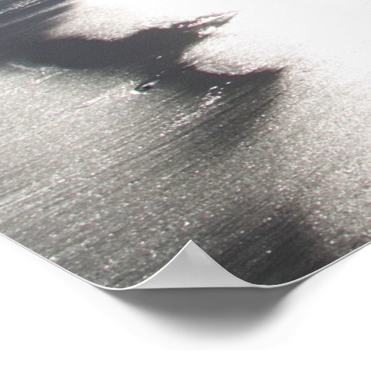 Poster Matin de plage de Cayucos (Coin)